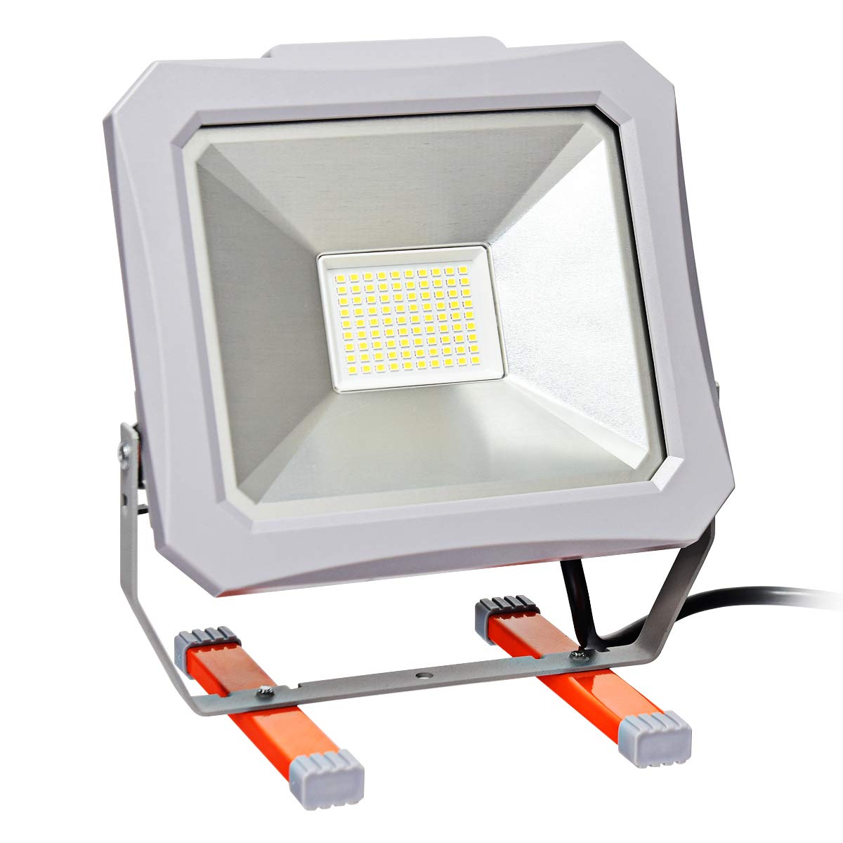 Tangkula 53W LED Work Light, 6000LM Bright Flood Light